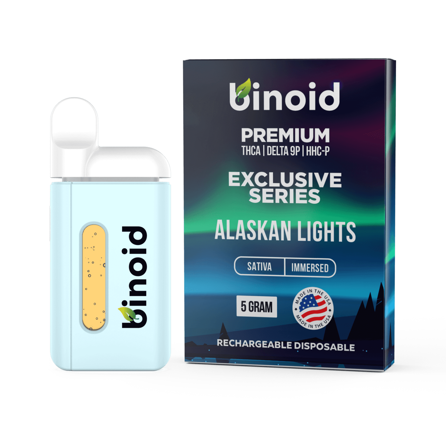 5 Gram THCA Disposable For Sale - Alaskan Lights | Exclusive Series