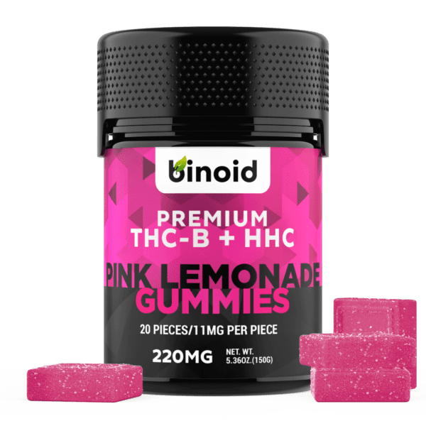 THC-B + HHC Gummies For Sale | Pink Lemonade