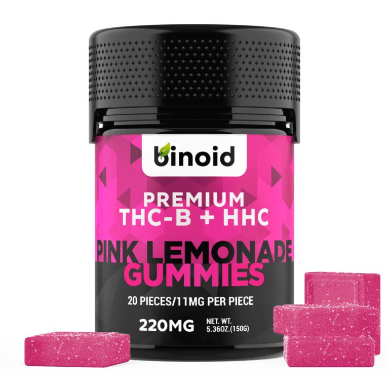 THC-B + HHC Gummies For Sale | Pink Lemonade