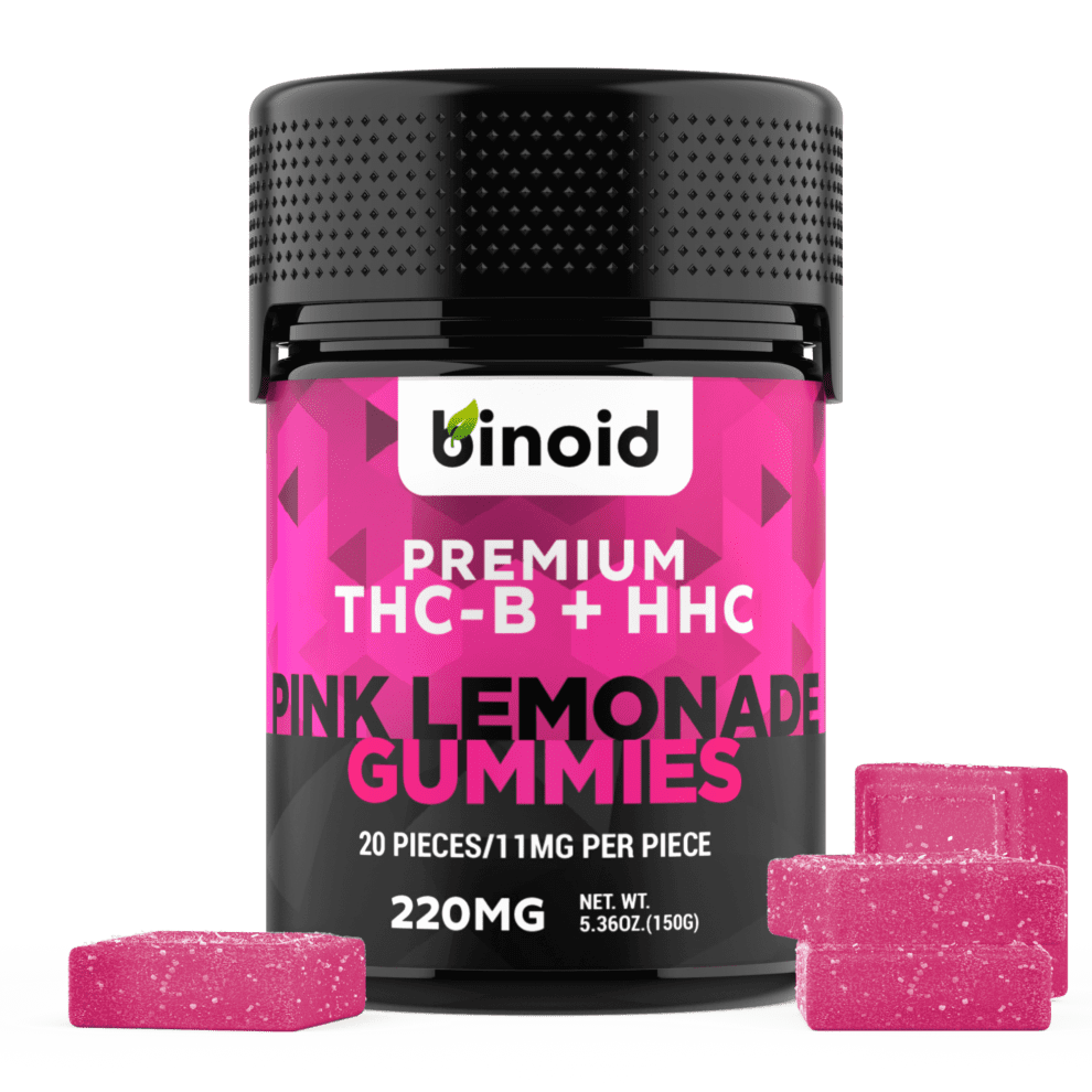 THC-B + HHC Gummies For Sale | Pink Lemonade