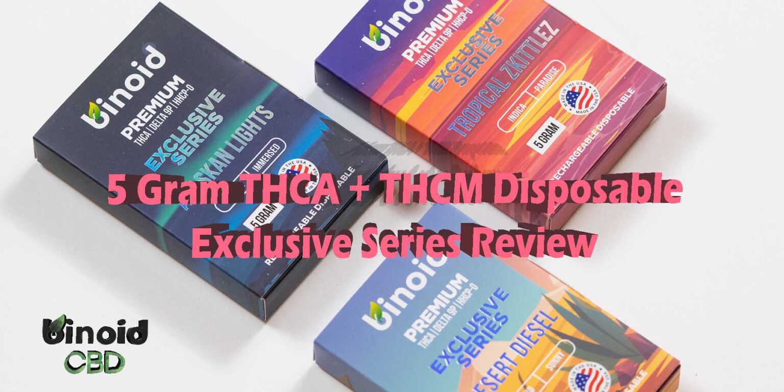 5 Gram Thca Thcm Disposable Vape Exclusive Series Review