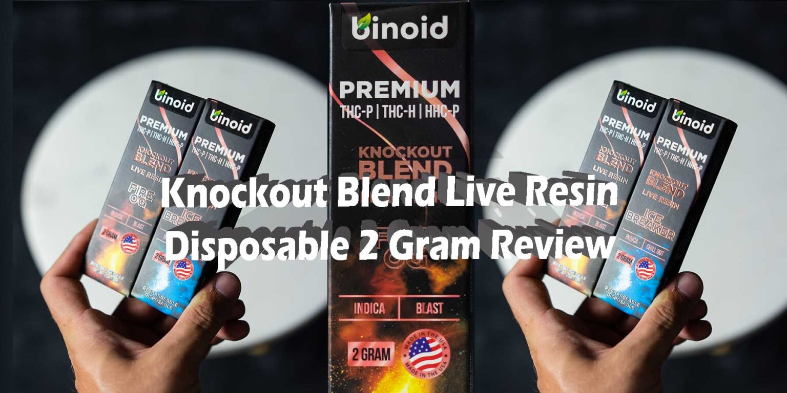 Knockout Blend Live Resin Disposable Review – 2 Gram