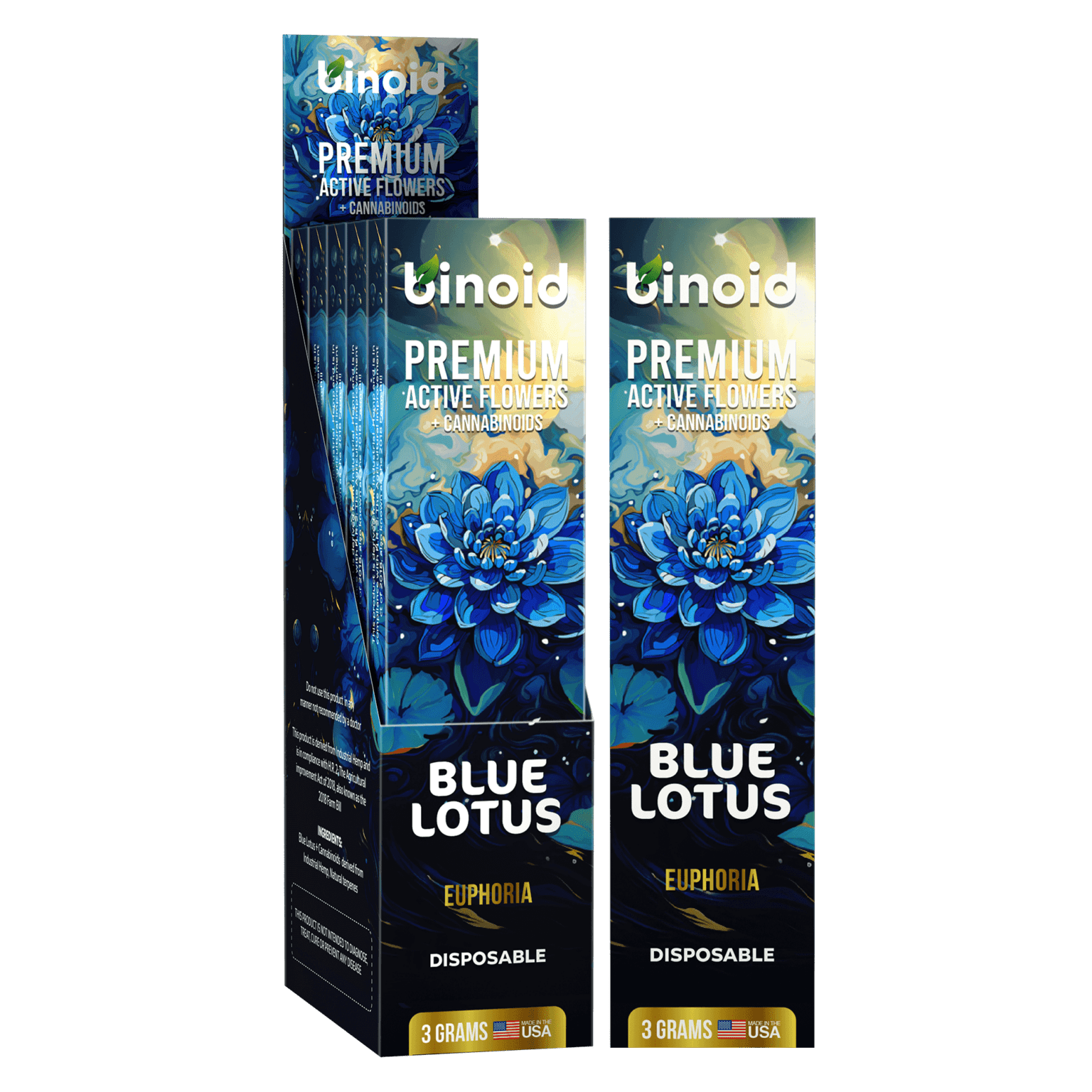 Blue Lotus Disposable Vape For Sale - 3 Gram