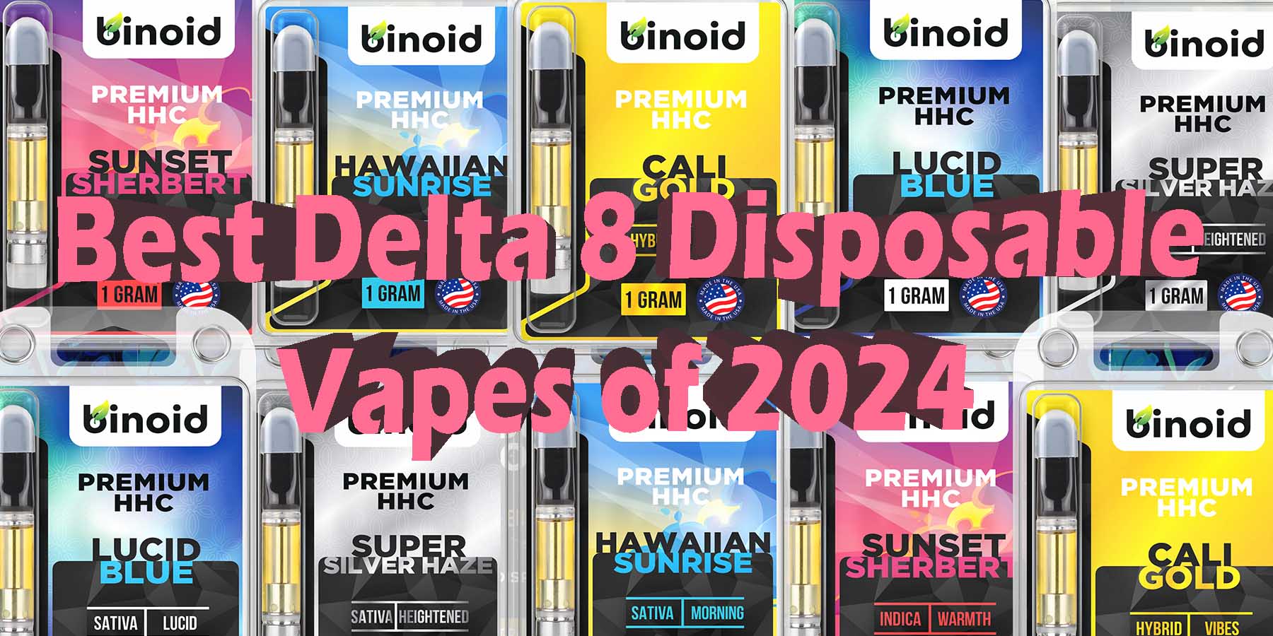 Best Delta 8 Disposable Vapes 2024 Binoid CBD