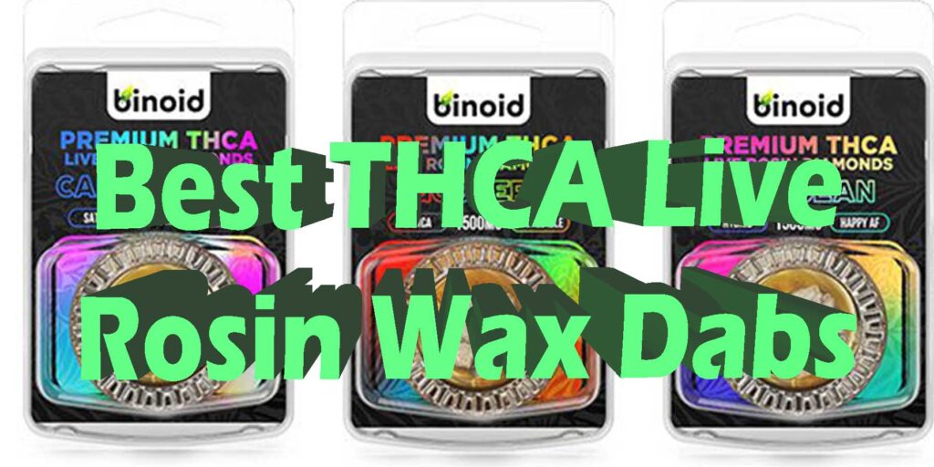 Where To Buy THCA Live Rosin Wax Dab Online - Binoid CBD