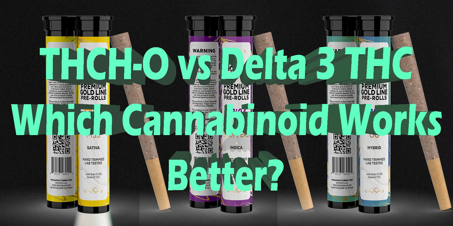 Buy THCH-O and Delta 3 THC Online - Binoid CBD